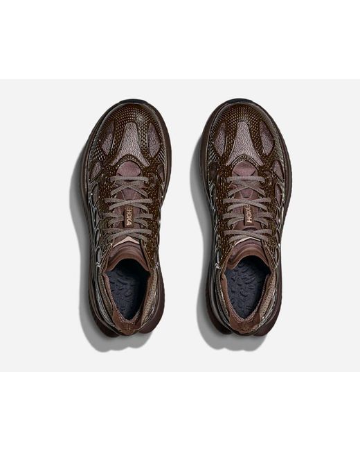 Hoka One One Brown Mach X Caged Lifestyle Shoes