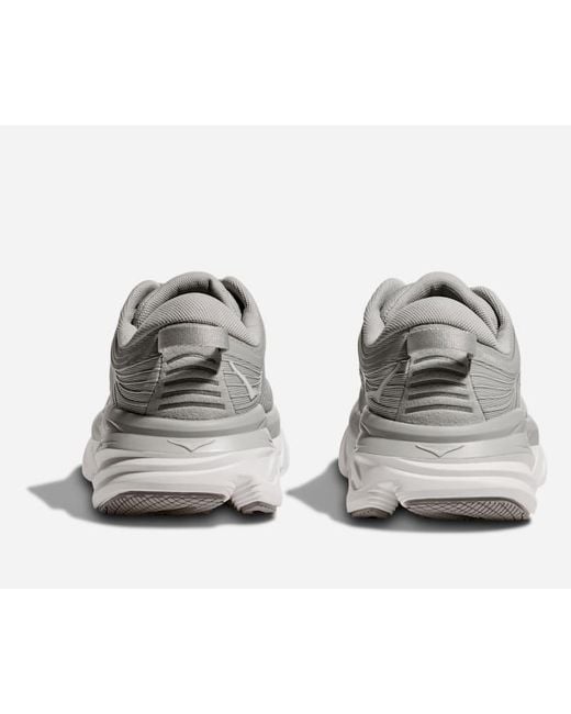 Hoka One One Gray Bondi 7 Lifestyle Shoes
