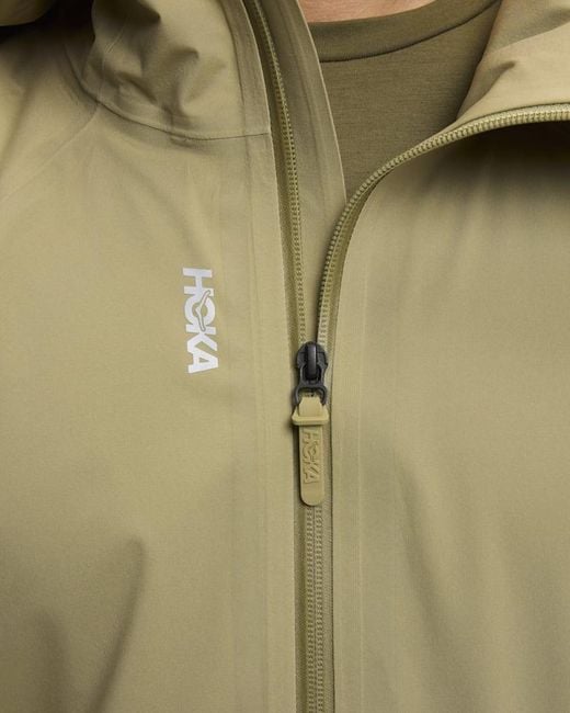 Hoka One One Green Transport Jacket Gore-tex for men
