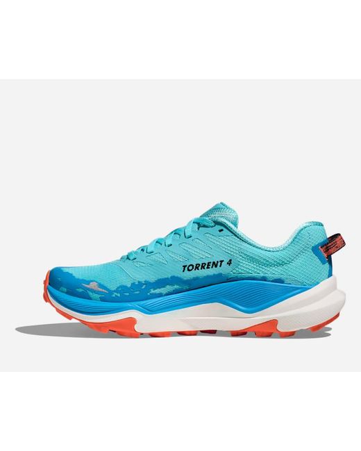 Hoka One One Blue Torrent 4 Trail Shoes