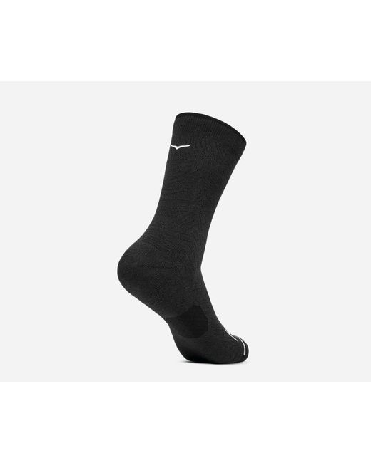 Hoka One One Black Crew Run Sock 3-pack