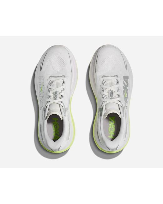 Hoka One One White Skyward X 2 Road Running Shoes for men