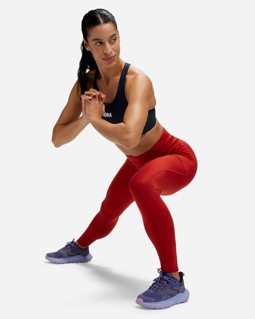 Hoka One One Red Elaro Knit Tight 27"