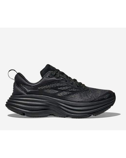 Hoka One One Black Stealth/tech Bondi 8 Caged Lifestyle Shoes