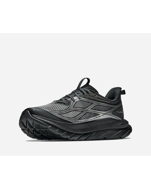 Hoka One One Black Mach Remastered Aura Lifestyle Shoes for men