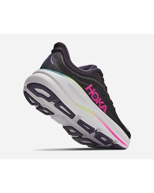 Hoka One One Gray Bondi 9 Road Running Shoes