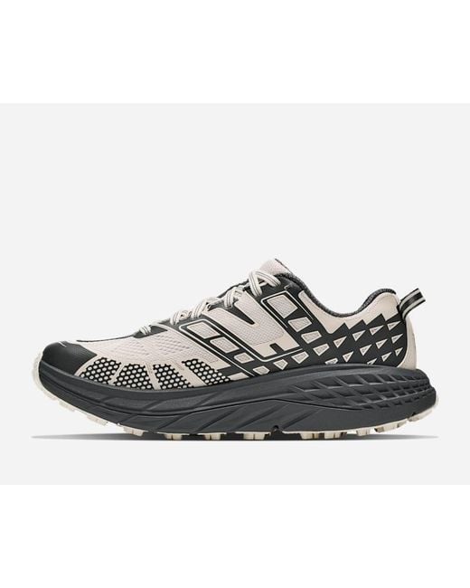 Hoka One One Gray Speedgoat 2 Trail Shoes