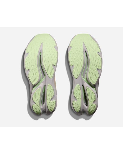 Hoka One One White Elevon X Lifestyle Shoes