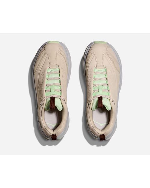 Hoka One One White Elevon X Lifestyle Shoes