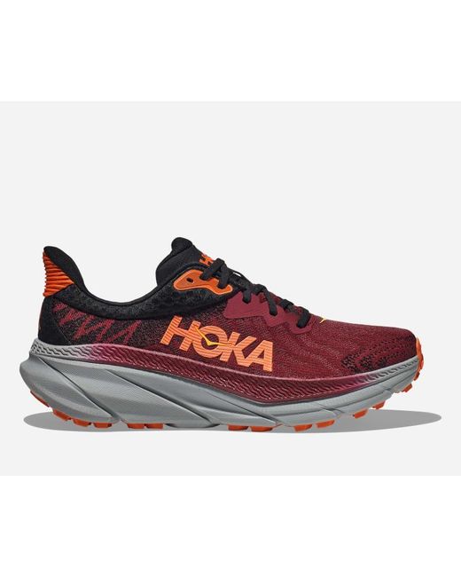 Challenger 7 Chaussures en Cabernet/Flame Taille 47 1/3 | Route Hoka One One pour homme en coloris Red