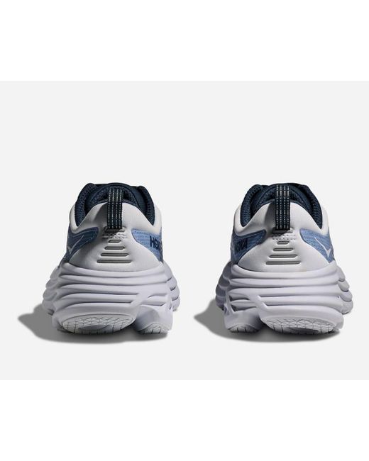 Hoka One One Blue Stealth/tech Bondi 8 Caged Lifestyle Shoes