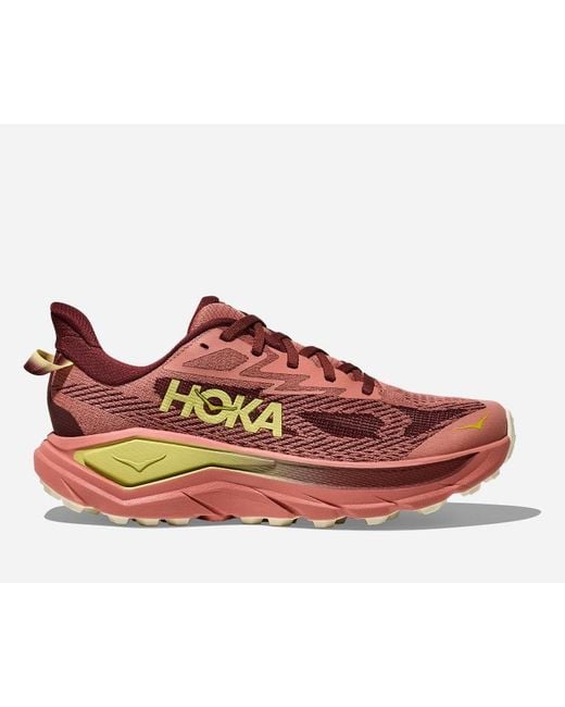 Hoka One One Red Challenger 8 Road Running Shoes