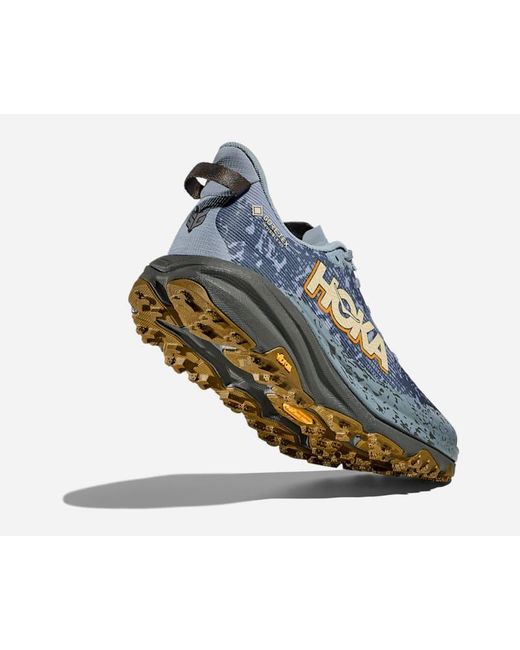 Hoka One One Blue Speedgoat 6 Gore-tex Trail Shoes for men