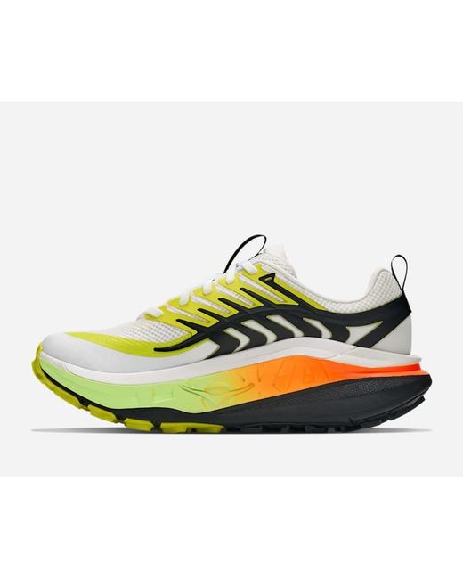 Hoka One One Yellow Stinson 8 Trail Shoes for men