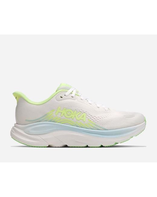Hoka One One White Clifton 11 Road Running Shoes