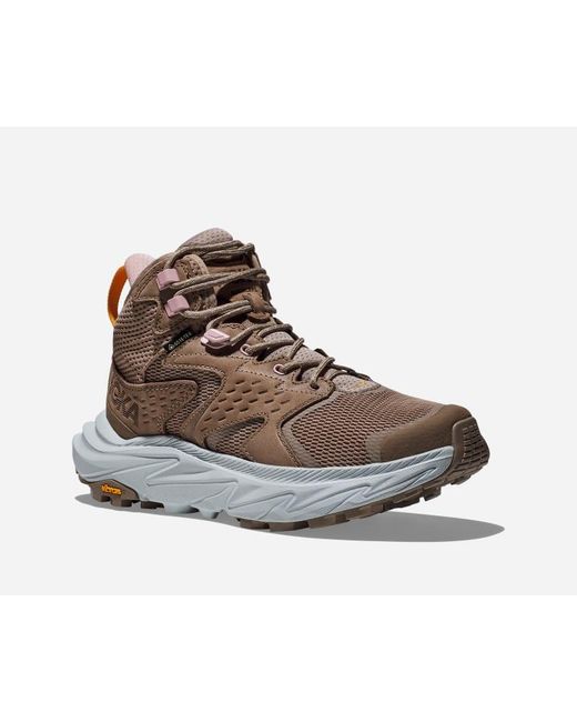 Hoka One One Gray Anacapa 2 Mid Gore-tex Hiking Shoes