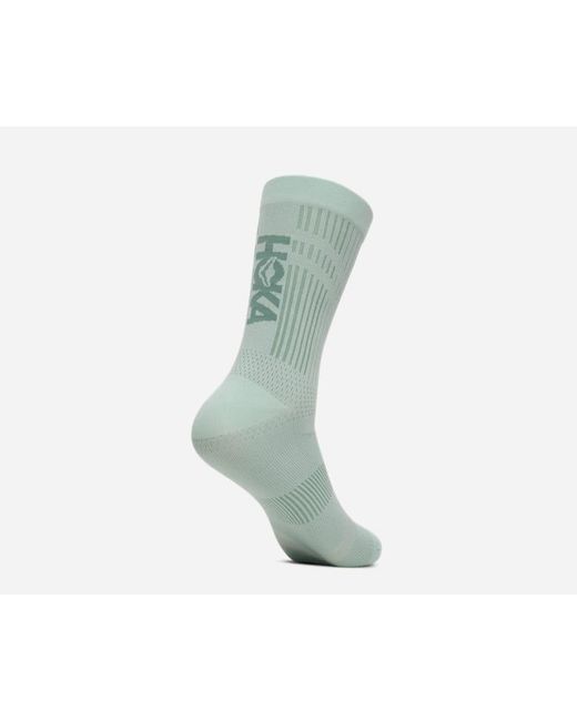 Hoka One One Green Trail Run Crew Sock