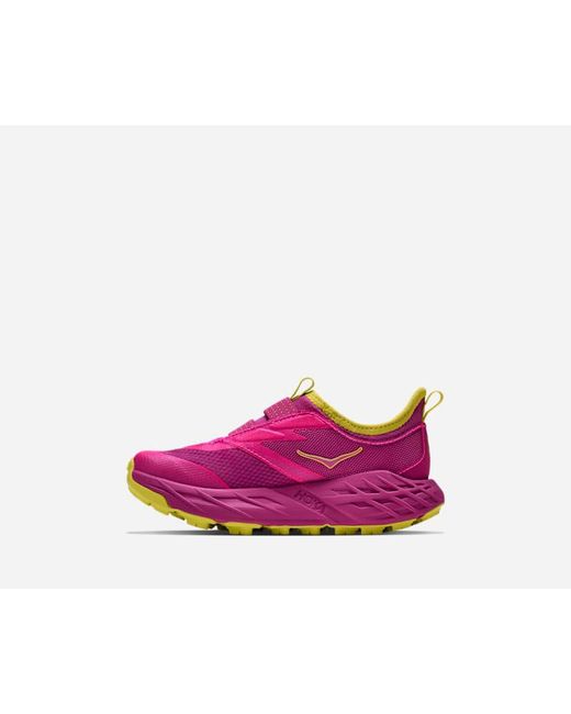 Hoka One One Purple Kid's Speedgoat 7 Trail Shoes