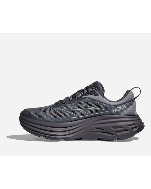 Hoka One One Blue Stealth/tech Bondi 8 Caged Lifestyle Shoes