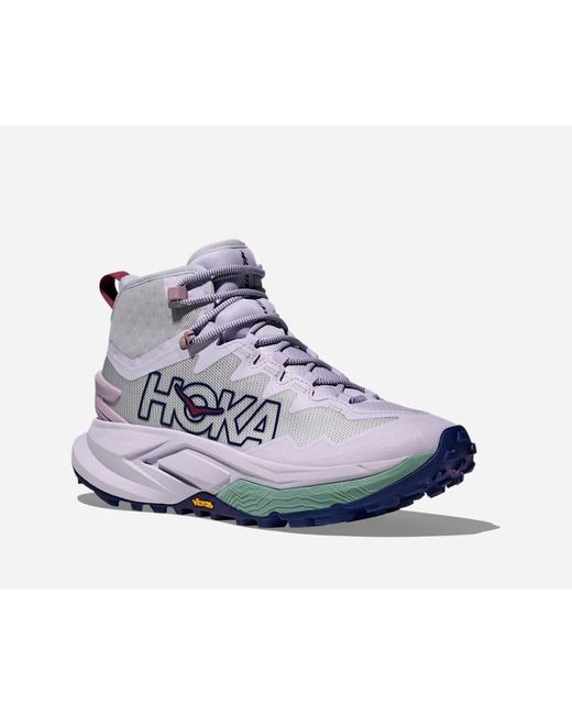 Hoka One One Blue Mafate Hike Hiking Shoes