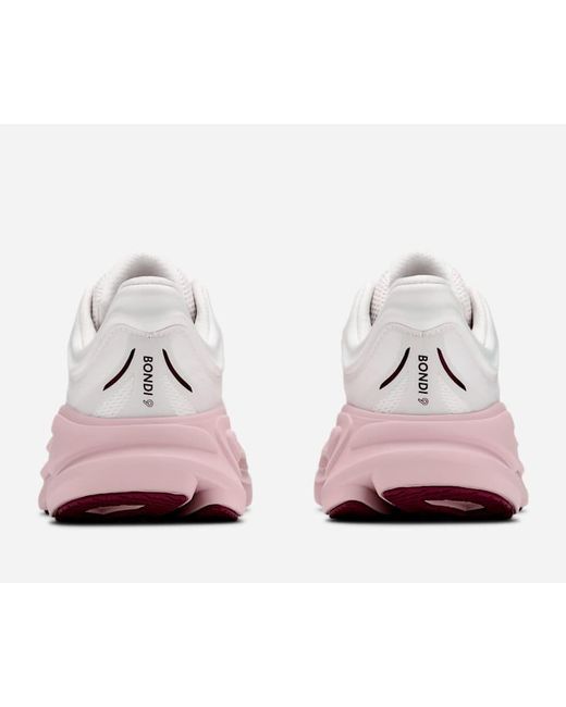 Hoka One One Pink Bondi 9 Road Running Shoes