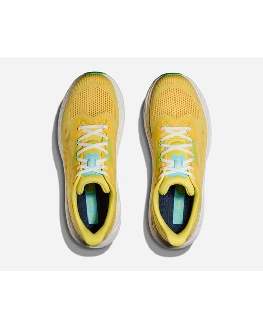 Hoka One One Arahi 7 Schuhe für Herren in Lemonade/Solar Flare Größe 40 2/3 | Straße in Yellow für Herren
