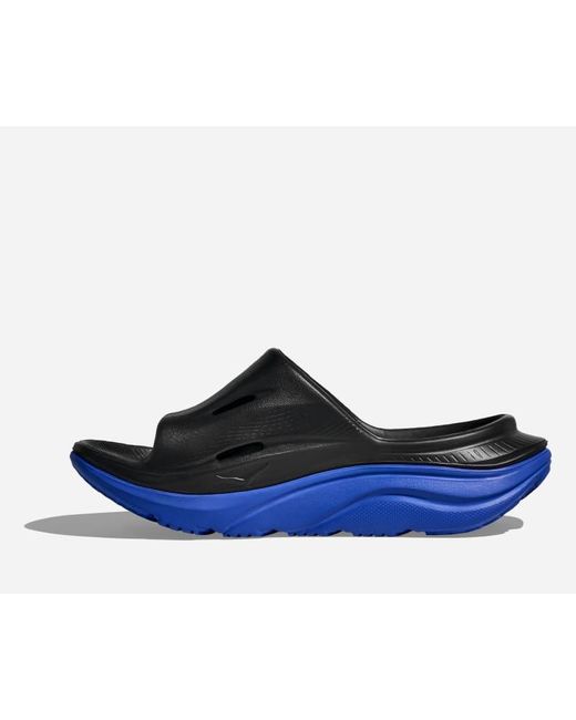 Hoka One One Blue Ora Recovery Slide 3