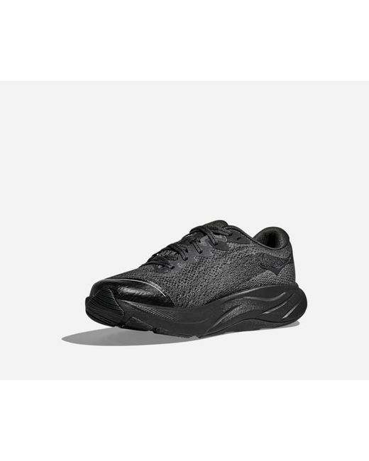 Hoka One One Black Kid's Rincon 4 Road Running Shoes