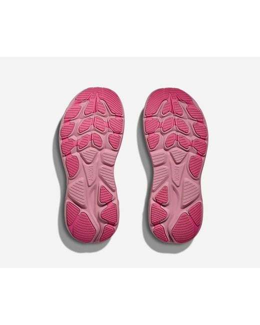 Hoka One One Pink Kid's Clifton 10 Road Running Shoes