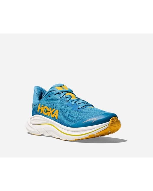 Hoka One One Blue Kid's Clifton 10 Road Running Shoes