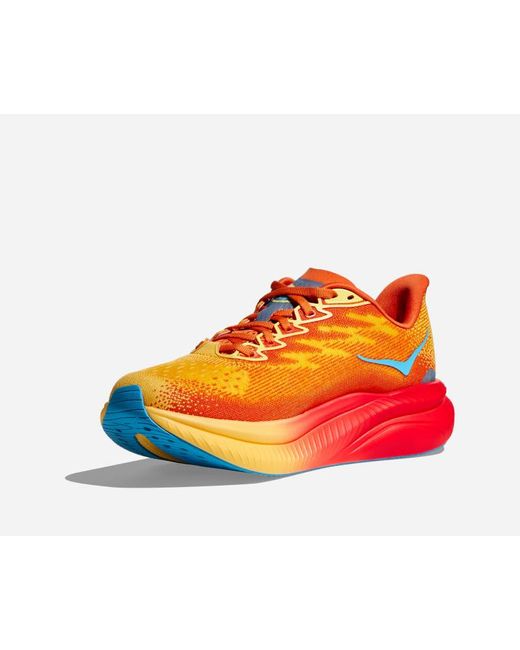 Mach 6 Chaussures pour Femme en Poppy/Squash Taille 39 1/3 | Route Hoka One One en coloris Orange
