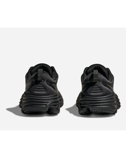 Hoka One One Black Stealth/tech Bondi 8 Caged Lifestyle Shoes