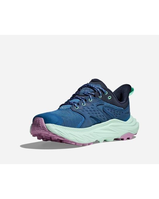 Hoka One One Blue Anacapa 2 Low Gore-tex Hiking Shoes