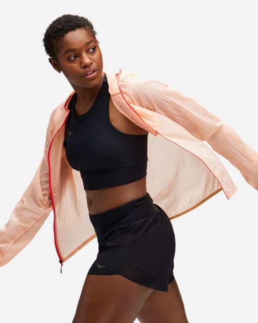 Hoka One One Pink Skyflow Jacket