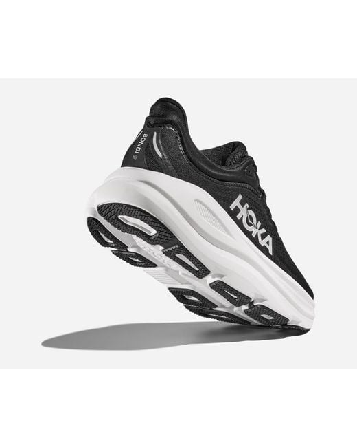 Hoka One One Black Bondi 9 Road Running Shoes for men
