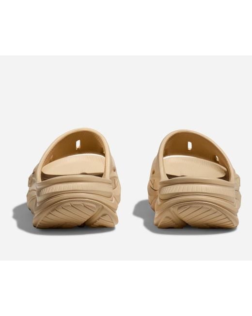 Hoka One One Brown Ora Recovery Slide 3