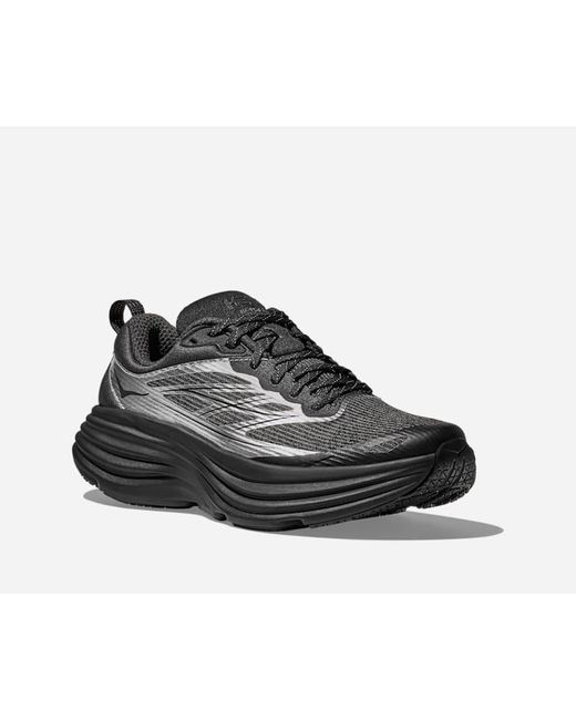 Hoka One One Black Stealth/tech Bondi 8 Caged Lifestyle Shoes