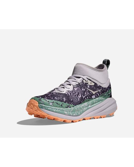 Hoka One One Blue Speedgoat 6 Mid Gore-tex Trail Shoes