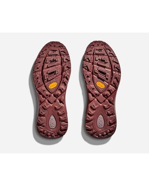 Hoka One One Pink Mafate Speed 2 Lifestyle Shoes
