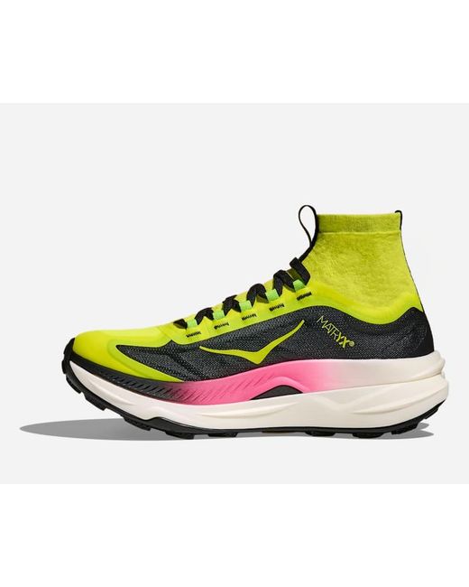 Hoka One One Yellow Tecton X 3 Trail Shoes