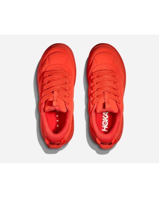 Hoka One One Red Bondi B3ls Marni Lifestyle Shoes