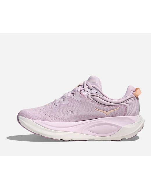Hoka One One Purple Gaviota 6 Road Running Shoes