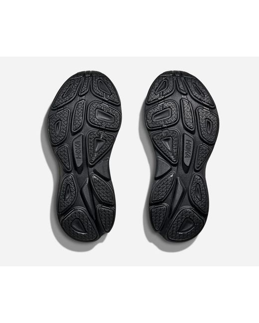 Hoka One One Black Stealth/tech Bondi 8 Caged Lifestyle Shoes