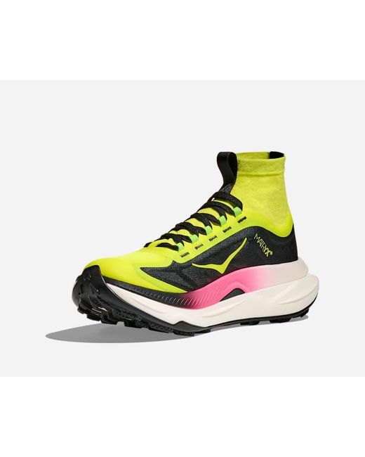 Hoka One One Yellow Tecton X 3 Trail Shoes