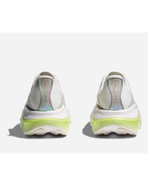Hoka One One White Skyward X 2 Road Running Shoes for men