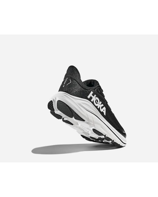 Hoka One One Black Kid's Clifton 10 Road Running Shoes