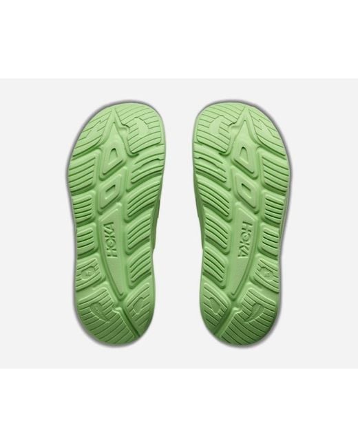 Hoka One One Green Ora Athletic Slide