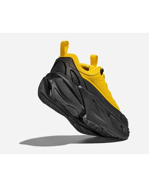 Hoka One One Yellow Elevon X Spencer Badu Lifestyle Shoes
