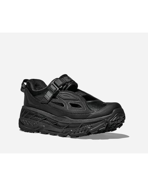 Hoka One One Black Stinson Breeze Lifestyle Shoes