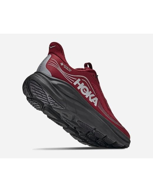 Hoka One One Red Clifton 11 Gore-tex® Road Running Shoes for men